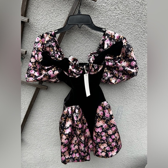 For Love & Lemons Kate Mini Dress Pink New with Tags! - Picture 11 of 11